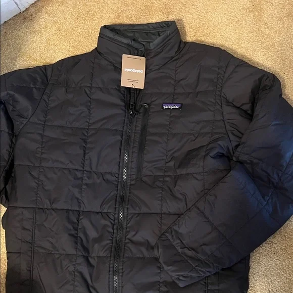 Patagonia Men's light Gust jacket -Black  NEW with tags. Authentic Patagonia NEW - Picture 12 of 15